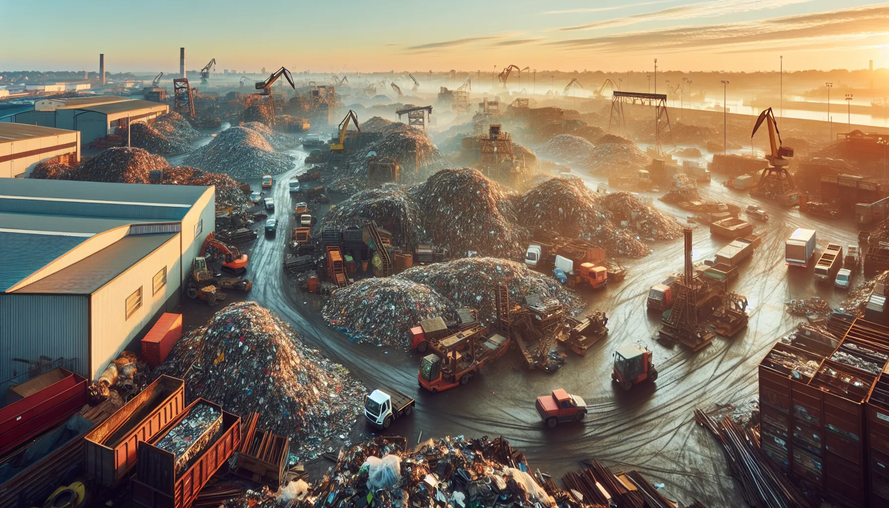 Scrap Metal Yard London Powers Canada's Circular Economy