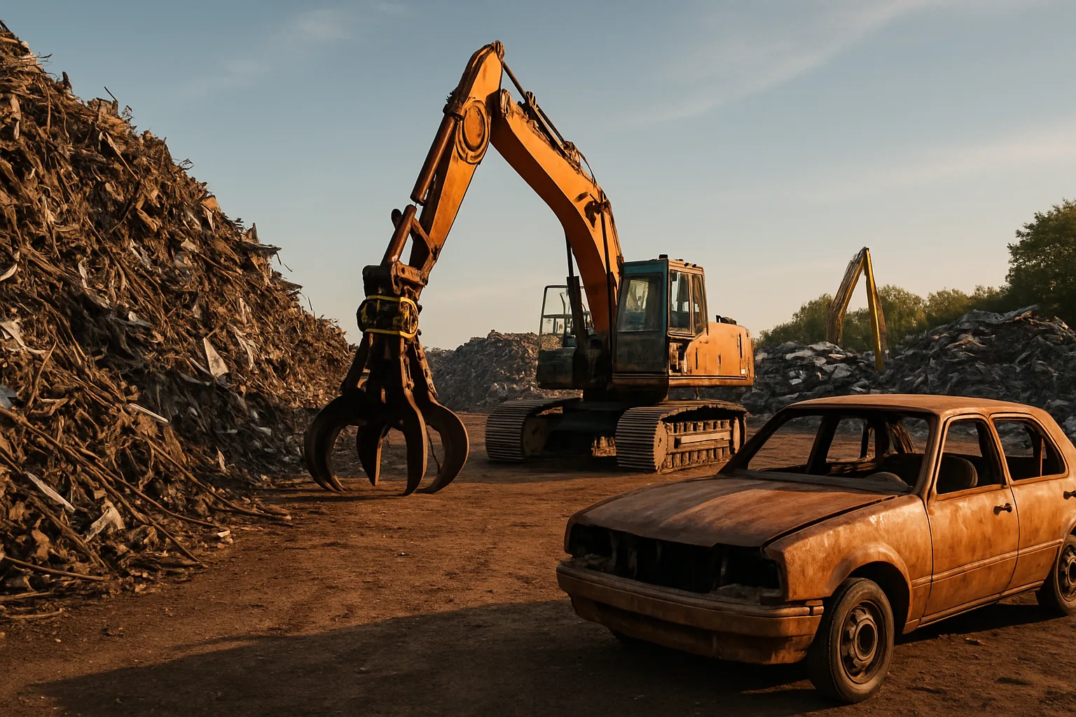 Auto Recycling vs Scrap Yard Fredericton