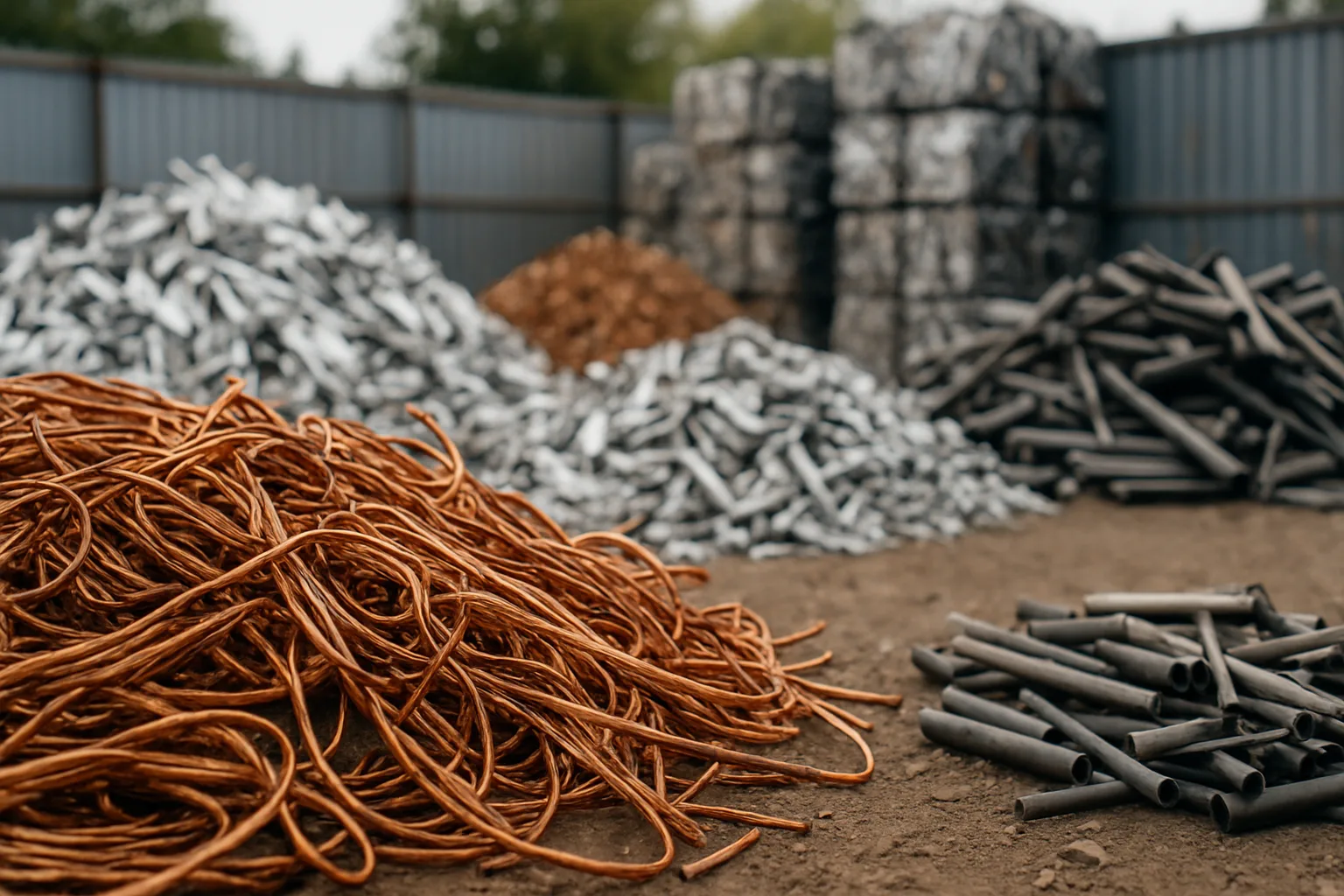 Metal Processing at Prince George Scrap Yards