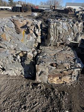 Scrap Yard Near Me | Bundled Scrap Metal for Recycling